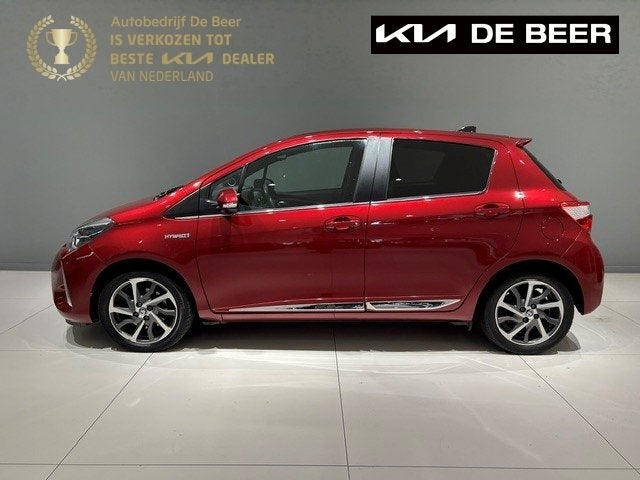 TOYOTA Yaris 1.5 Hybrid 100pk 5D CVT Premium Pano LMV Camera, Auto's, Toyota, Bedrijf, Te koop, Yaris, ABS, Airbags, Airconditioning