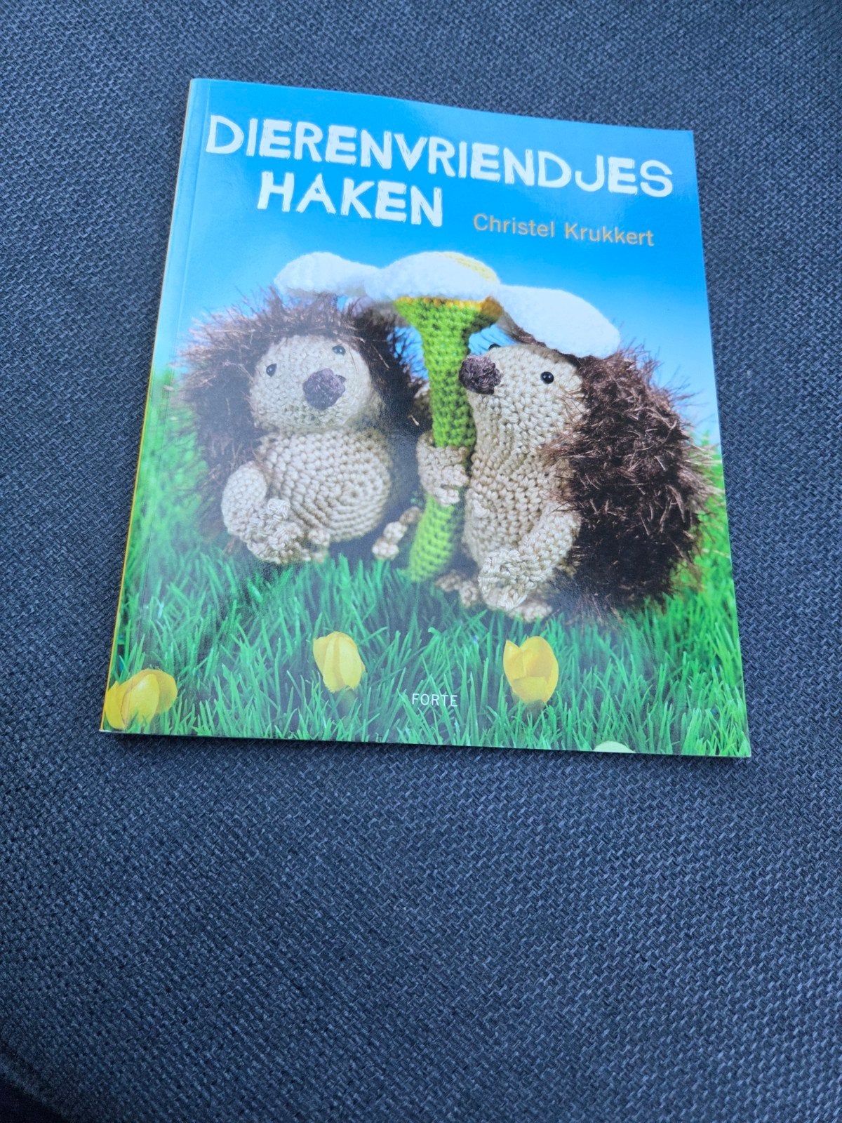 Dierenvriendjes Haken - Christel Krukkert, Ophalen of Verzenden, Zo goed als nieuw, Haken, Patroon of Boek