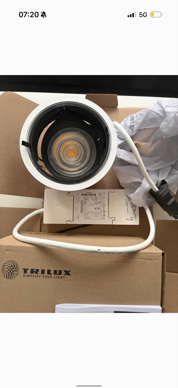 TRILUX Professionele LED Downlights DALI - Nieuw in Doos, Ophalen of Verzenden, Nieuw, LED, Inbouwspot