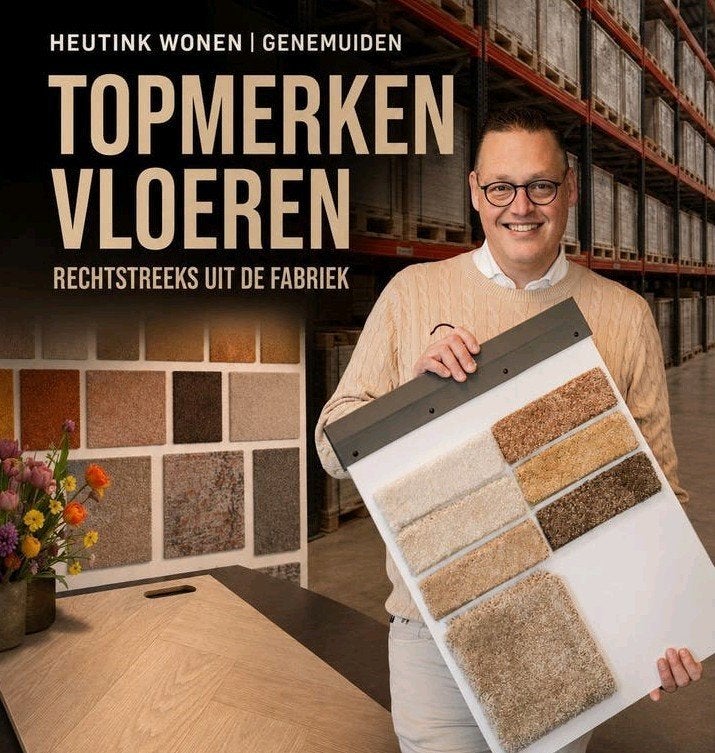 TOPMERKEN PVC-VLOEREN TAPIJT VINY ( RECHTSTREEKS  HEUTINK )