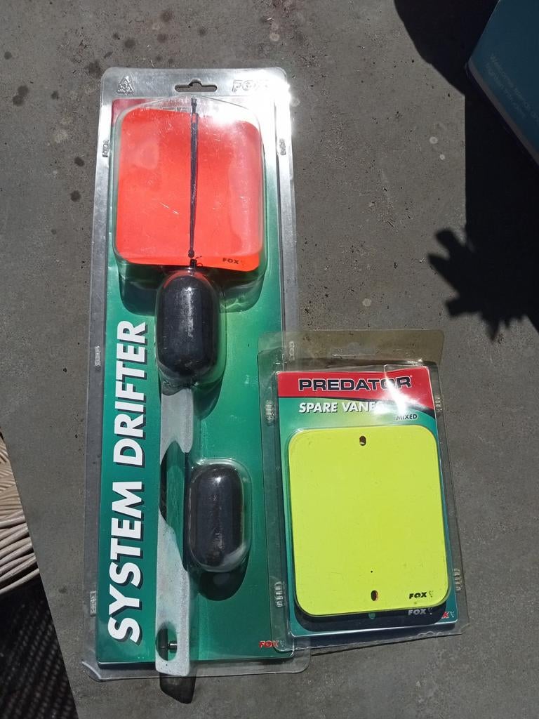 Fox Predator System Drifter met extra vanes, Watersport en Boten, Ophalen of Verzenden, Nieuw, Dobber of Lood