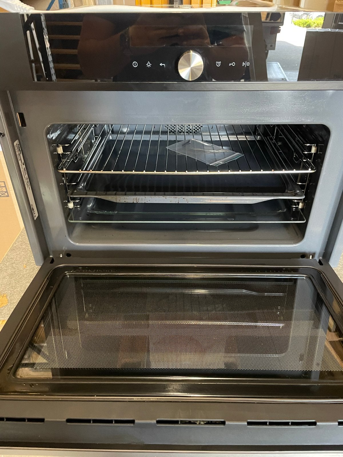 Pelgrim MAC62MAT Inbouw Combi-oven met Magnetronfunctie, Ophalen, 45 tot 50 cm, Pelgrim, Inbouw