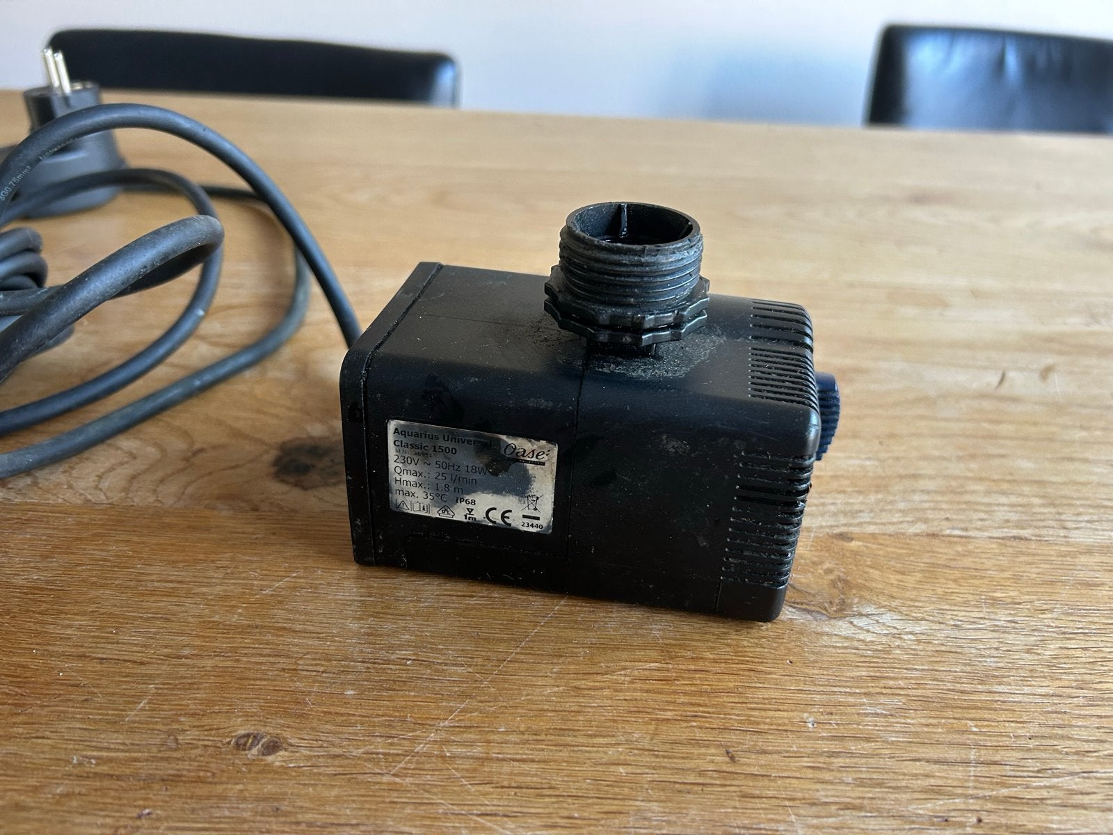 Oase Aquatic Universal Classic 1500 dompelpomp, Ophalen, Gebruikt, Elektrisch, Dompelpomp