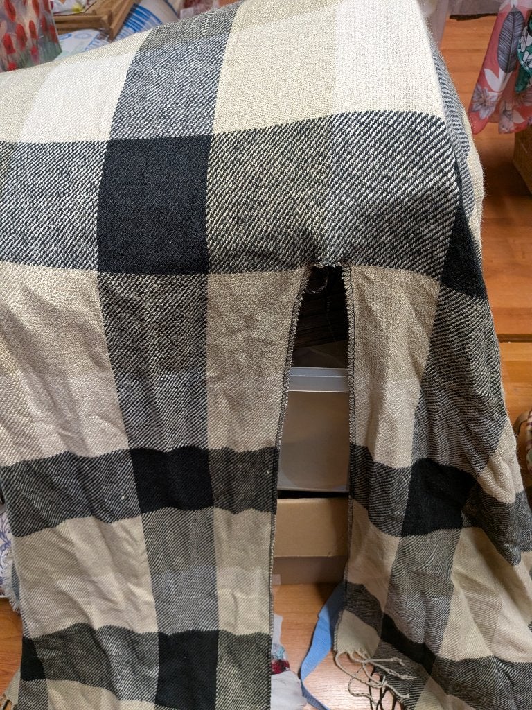 Omslag poncho's, Ophalen of Verzenden, Zo goed als nieuw, Maat 46/48 (XL) of groter