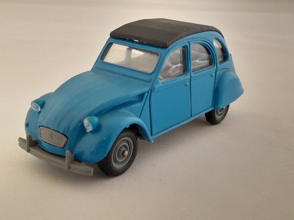 Vintage Citroën 2CV 1:43 van Verem, Ophalen of Verzenden, Zo goed als nieuw, Auto, Overige merken