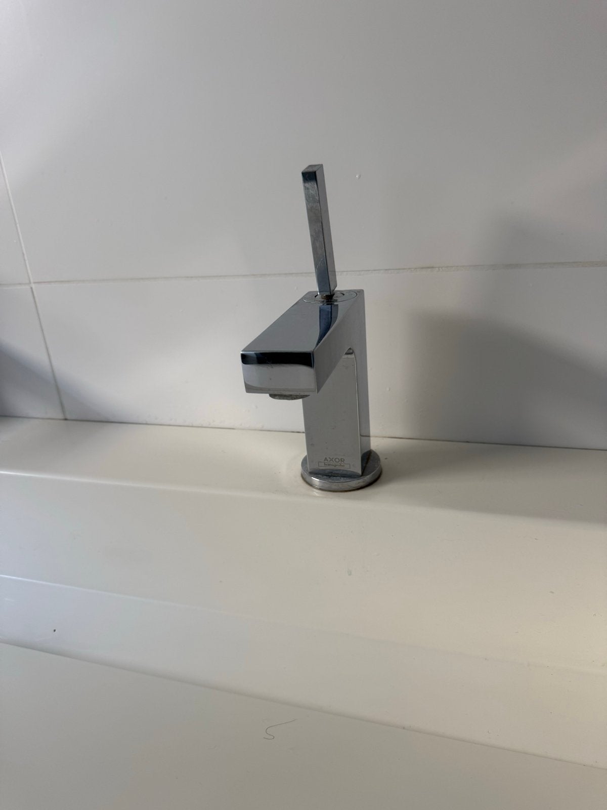 Hansgrohe AXOR Citterio wastafelkraan, Ophalen of Verzenden, Zo goed als nieuw, Chroom, Kraan