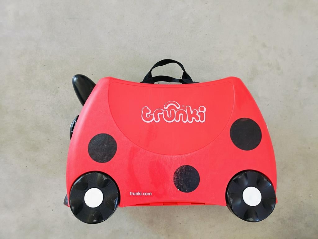 Trunki kinder koffer, Sieraden, Tassen en Uiterlijk, Koffers, Ophalen, Gebruikt, Hard kunststof, Minder dan 50 cm