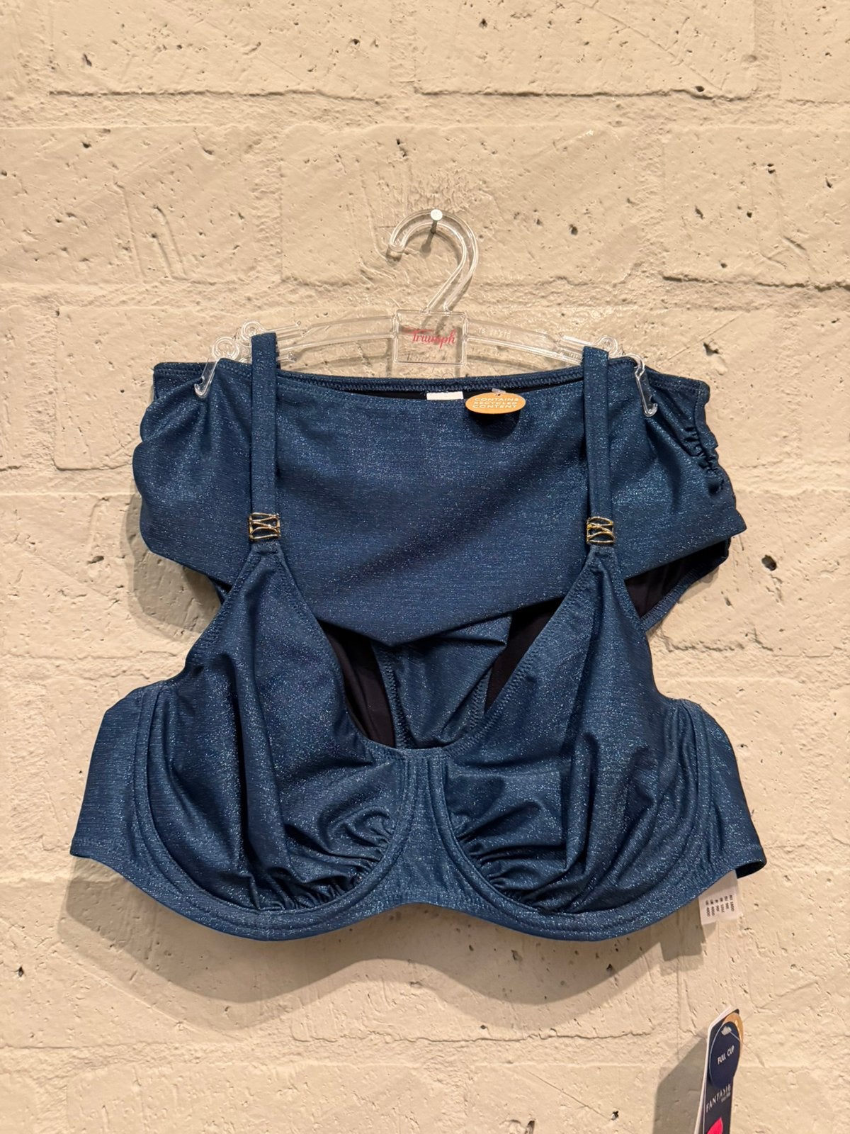 Fantasie bikini 44E/ 90E slip M NIEUW!! Nu €55, Ophalen of Verzenden, Nieuw, Blauw, Bikini