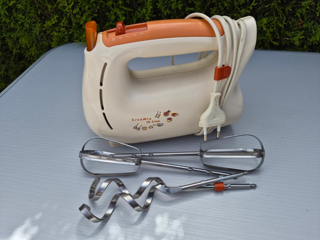 Philips Vintage Creomix de Luxe Handmixer - Goede Staat, Witgoed en Apparatuur, Keukenmixers, Ophalen, Gebruikt, 3 snelheden of meer