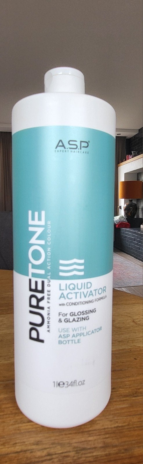 A.S.P PureTone Liquid Activator 1L - Ammoniavrij, Ophalen, Nieuw, Haarverzorger of -hersteller