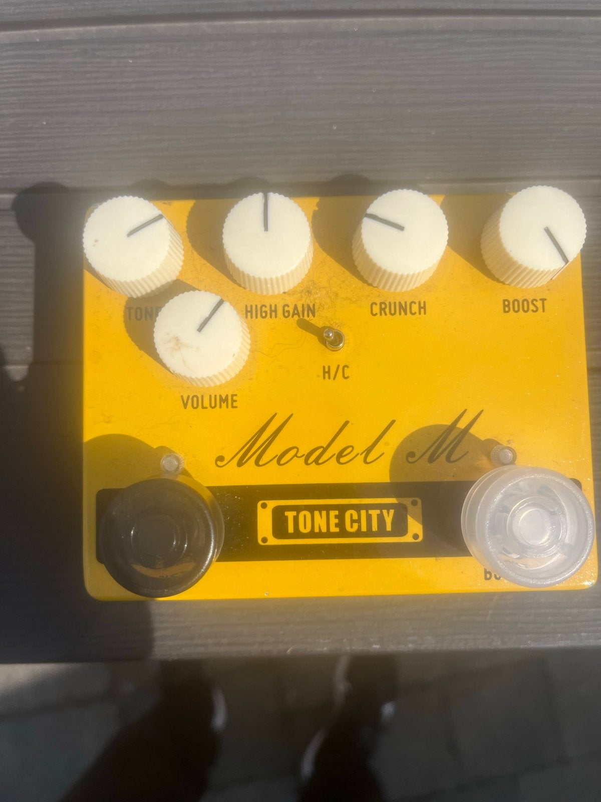 Tone City Model M Distortion Pedaal, Muziek en Instrumenten, Ophalen of Verzenden, Gebruikt, Distortion, Overdrive of Fuzz