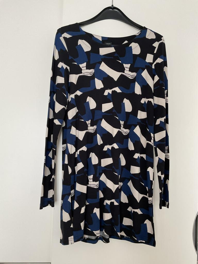 Finse “Nanso” blouse mt l, Ophalen of Verzenden, Zo goed als nieuw, Blauw, Blouse of Tuniek