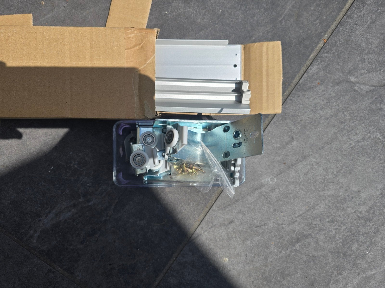 Ikea pax schuifdeurframe plus geleiders, Huis en Inrichting, Kasten | Kledingkasten, Ophalen of Verzenden