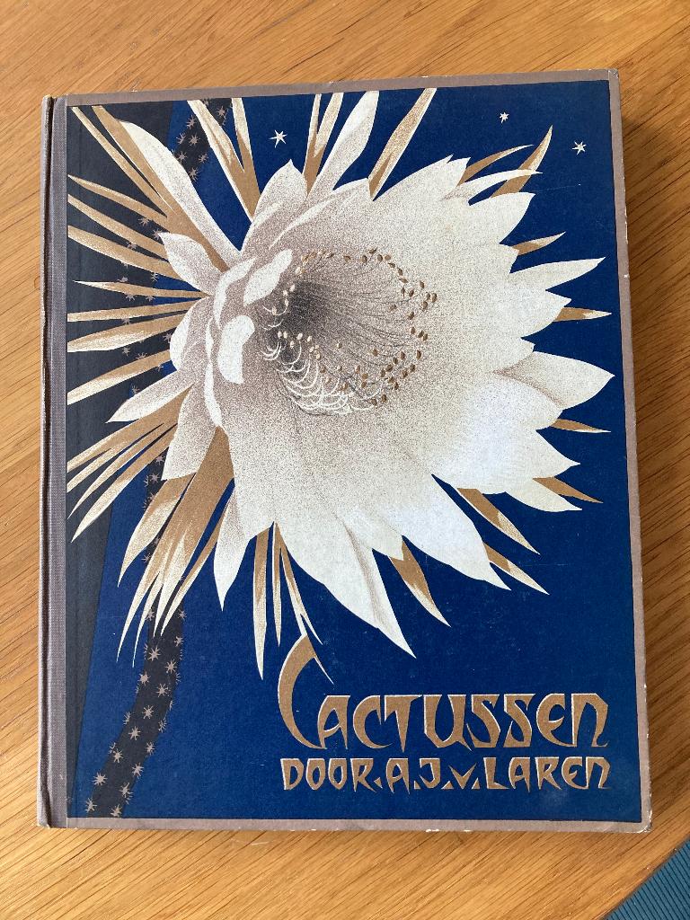 Verkade plaatjesalbum "Cactussen", Ophalen of Verzenden, Gelezen, A.J. van Laren, Plaatjesalbum
