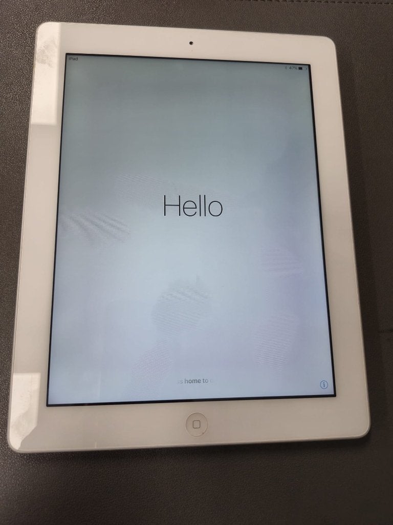 Apple iPad A1458 (Wit/Zilver) - Nette staat., Computers en Software, 10 inch, Gebruikt, Apple iPad, Wit