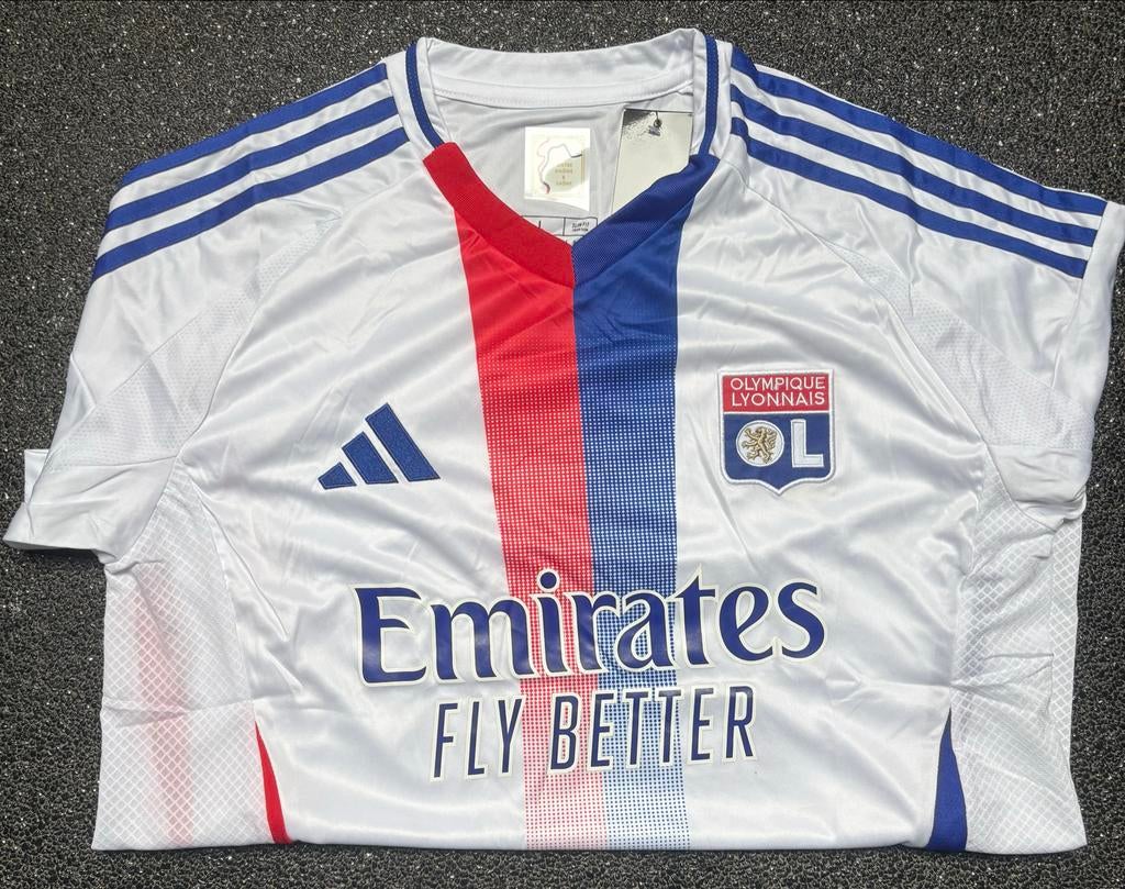 Olympique Lyonnais Thuisshirt Adidas Emirates Fly Better, Ophalen of Verzenden, Nieuw, Maat 52/54 (L), Wit