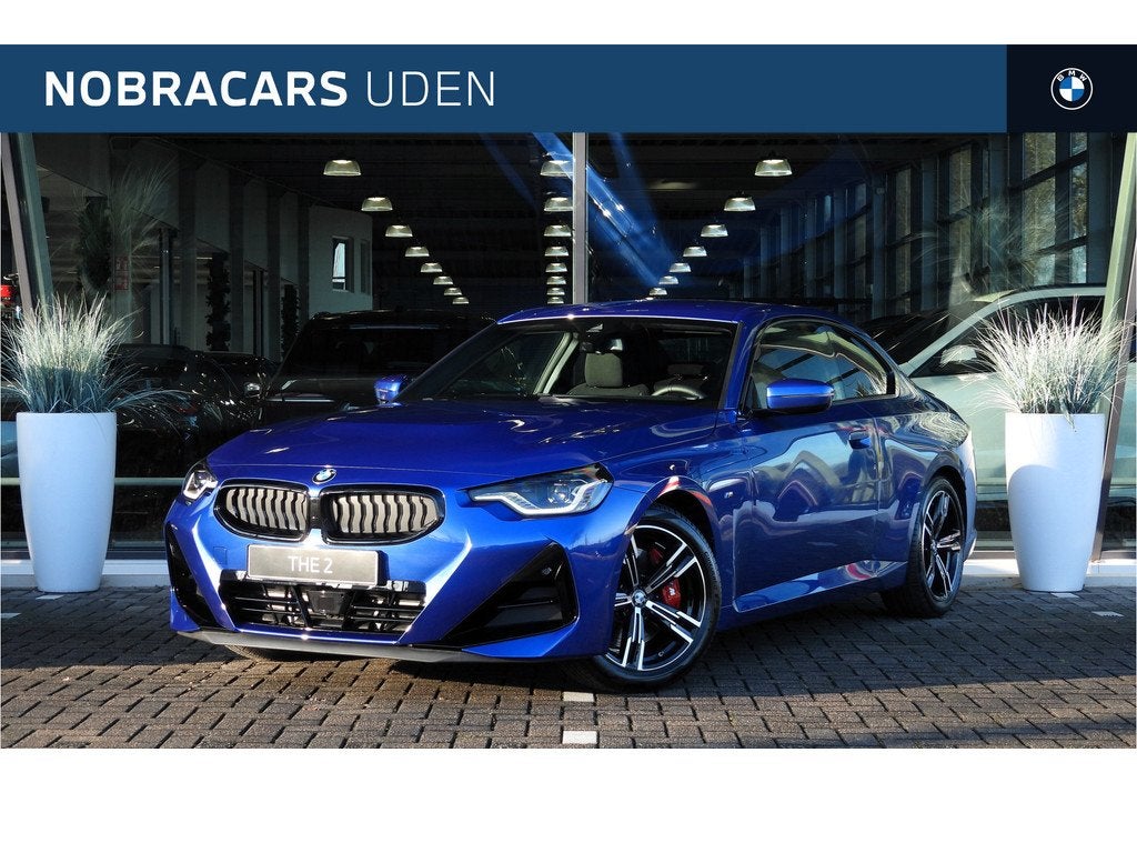 BMW 2 Serie Coupe 218i M Sport Automaat / Achteruitrijcamera, Auto's, BMW, Automaat, 1998 cc, Zwart, Nieuw