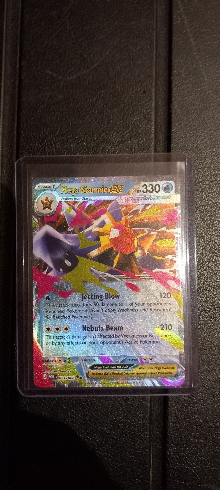 Mega Starmie EX Pokémon Kaart - PORIN 021/088, Ophalen of Verzenden
