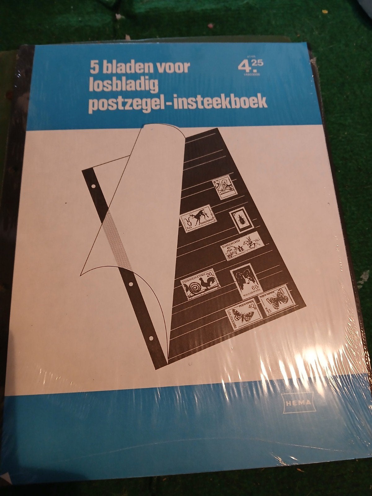 5 bladen voor losbladig postzegel insteekboek, Ophalen of Verzenden, Verzamelalbum