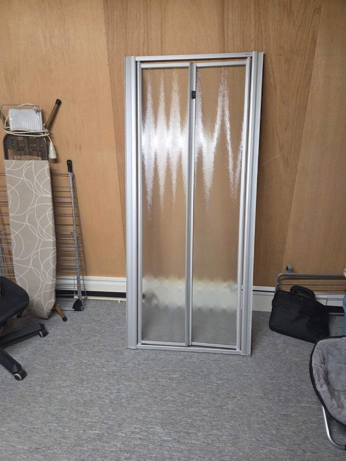 Douchedeurtjes met frame, b85 x h185, Ophalen