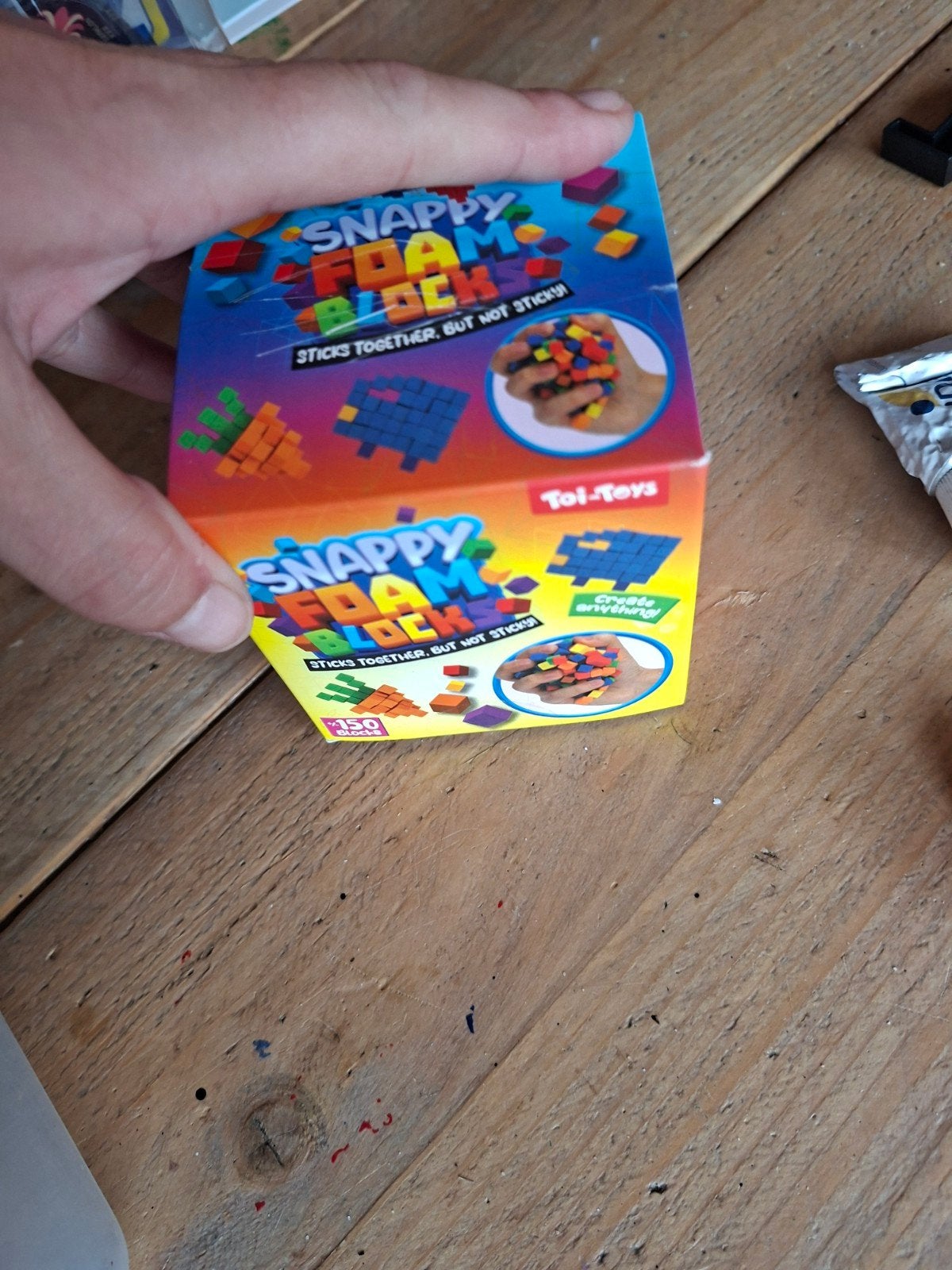 Snappy Foam Blocks - 150 stuks Toi-Toys, Ophalen of Verzenden, Gebruikt, Overige merken