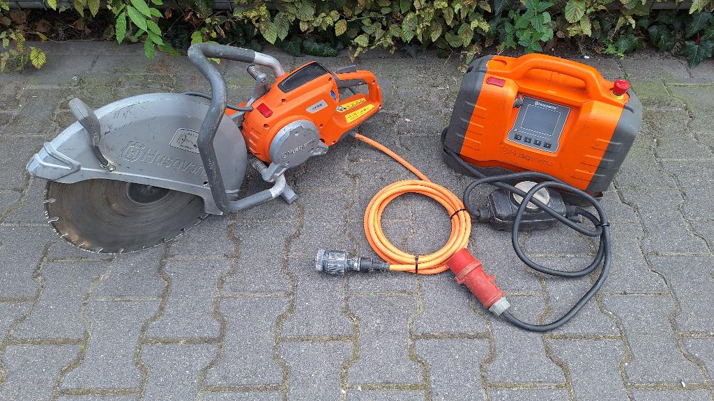 Husqvarna PP65 + K6500 Bandenzaag motorzaagmachine, Tuin en Terras, Ophalen, ., Zo goed als nieuw, .