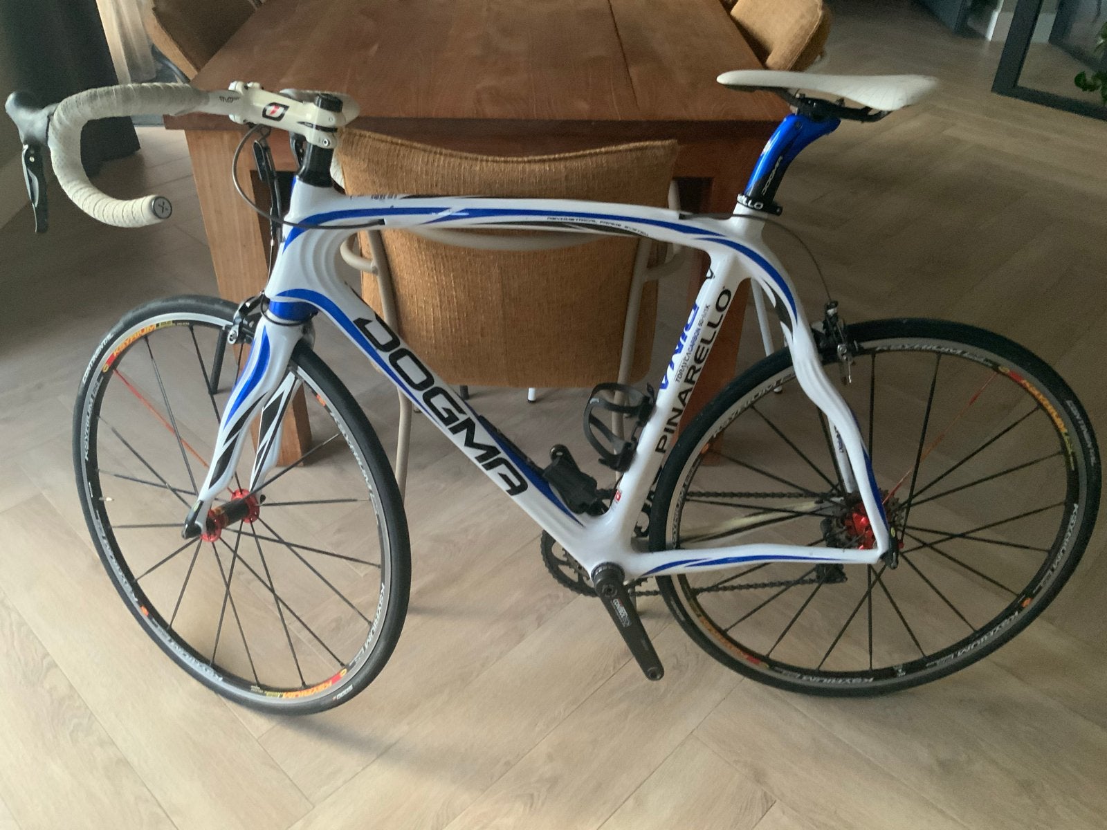 Pinarello Dogma 60.1 racefiets - Maat 58 - Di2, Fietsen en Brommers, 28 inch, Gebruikt, Carbon, 57 tot 61 cm