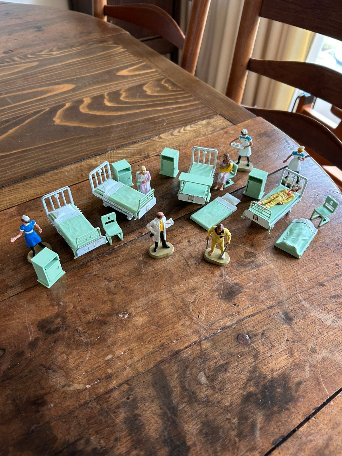 Britains ziekenhuis set vintage, Ophalen of Verzenden, Gebruikt