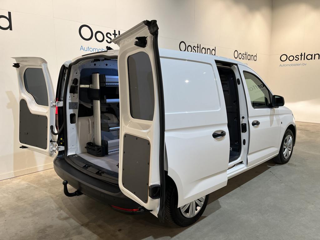 Volkswagen Caddy 2.0 TDI 123 PK DSG Automaat / Servicebus /, Stof, Gebruikt, 4 cilinders, Met garantie (alle)