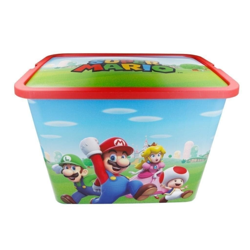 Super Mario Opbergbox - 7 Liter - 13 Liter - 23 Liter, Nieuw, Ophalen of Verzenden, Nvt, Nvt