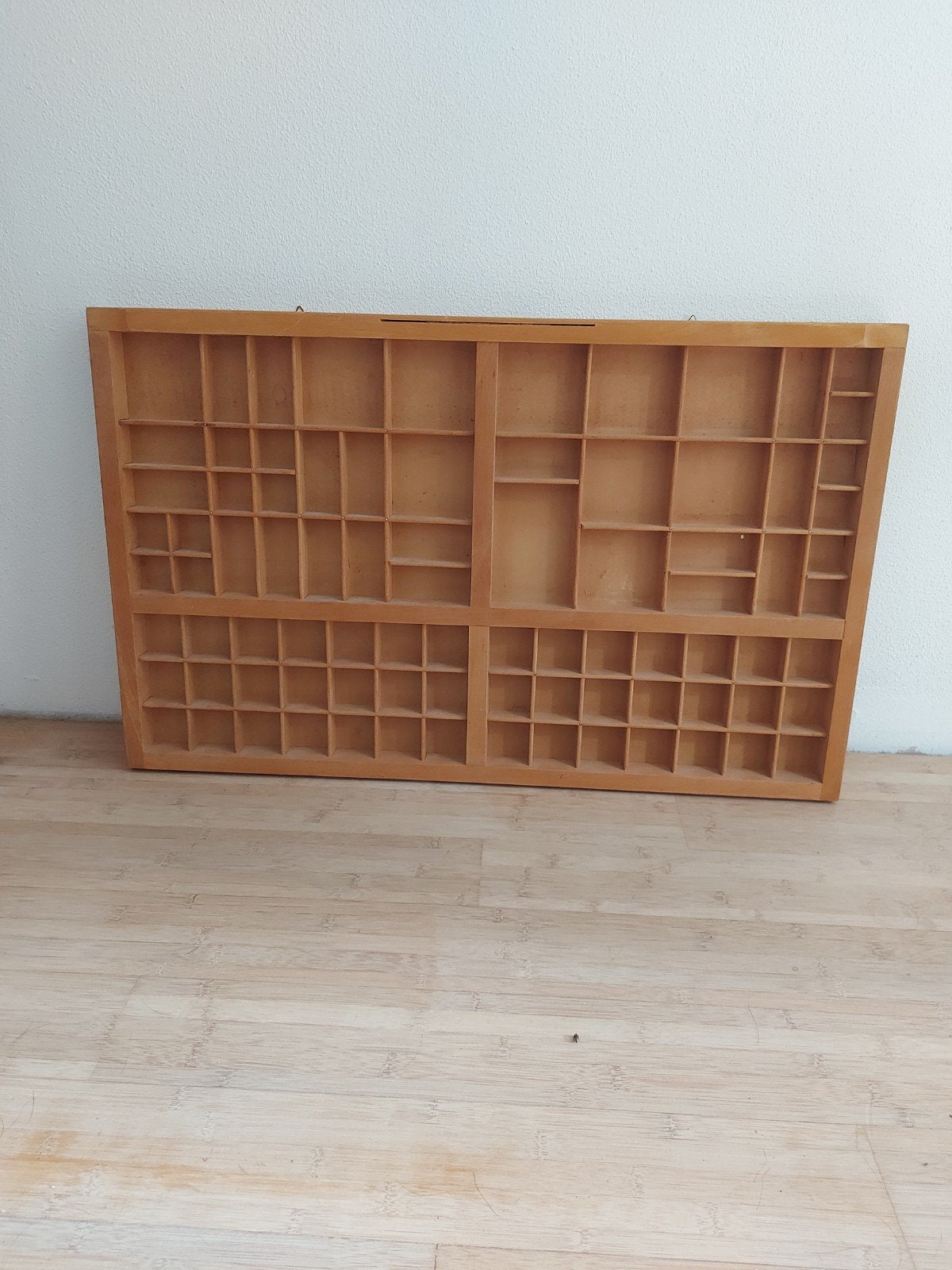 Vintage letterbak / zetkast 72x45x4 cm, Ophalen