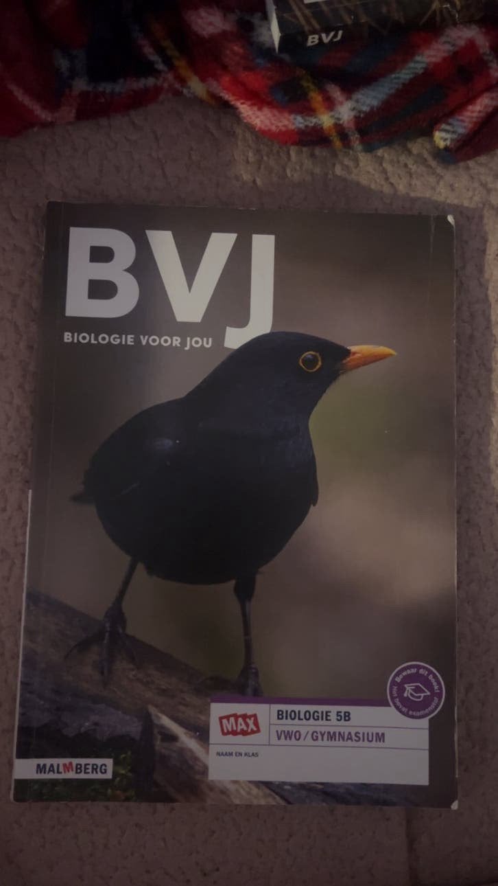 Biologie voor jou 5B VWO, Boeken, Schoolboeken, Ophalen, Nieuw, Overige niveaus, Nederlands