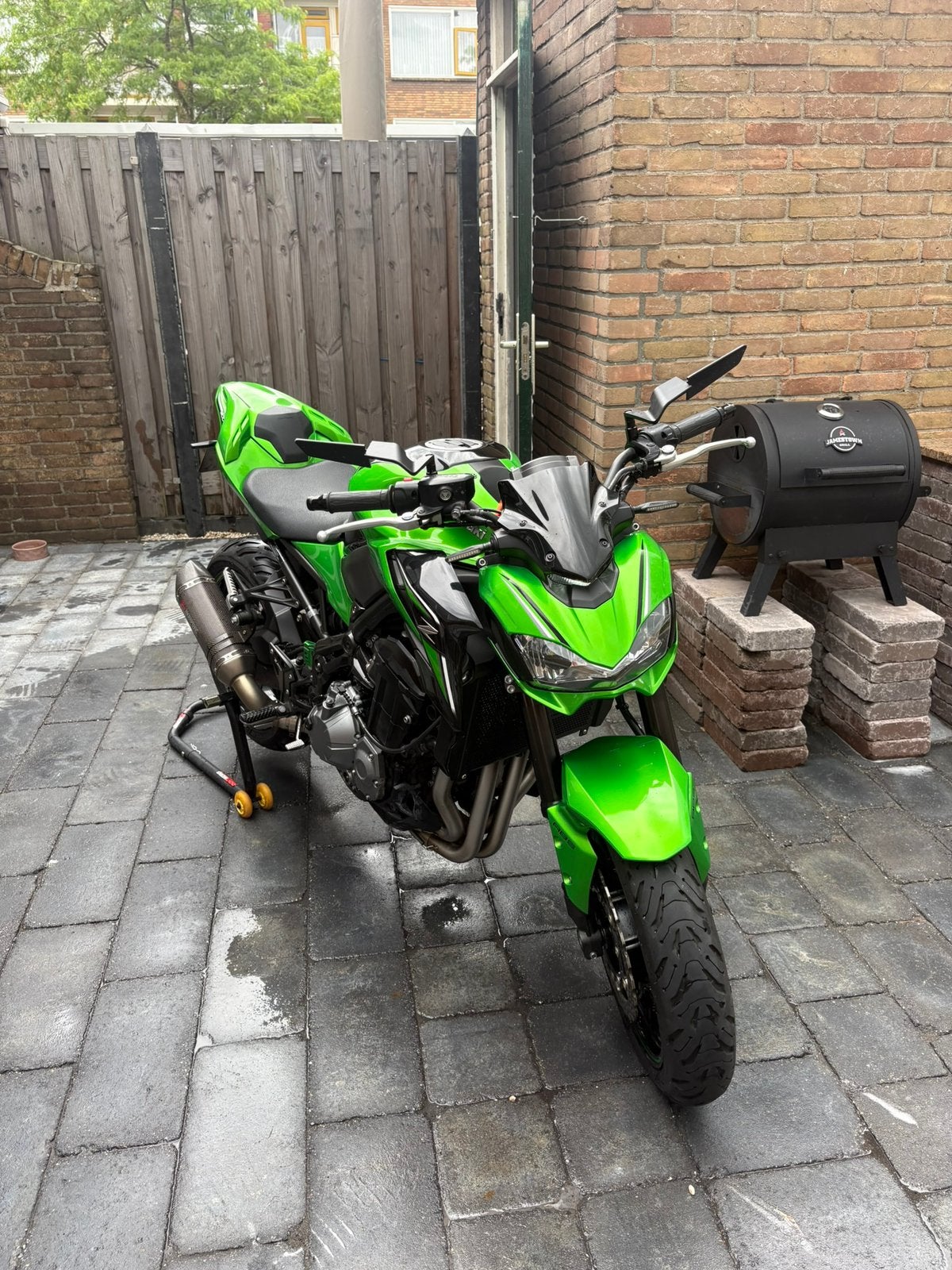 Kawasaki Z900 ABS 2017 Full Akrapovič, 4 cilinders, Motorrijbewijs A, Gebruikt, Particulier