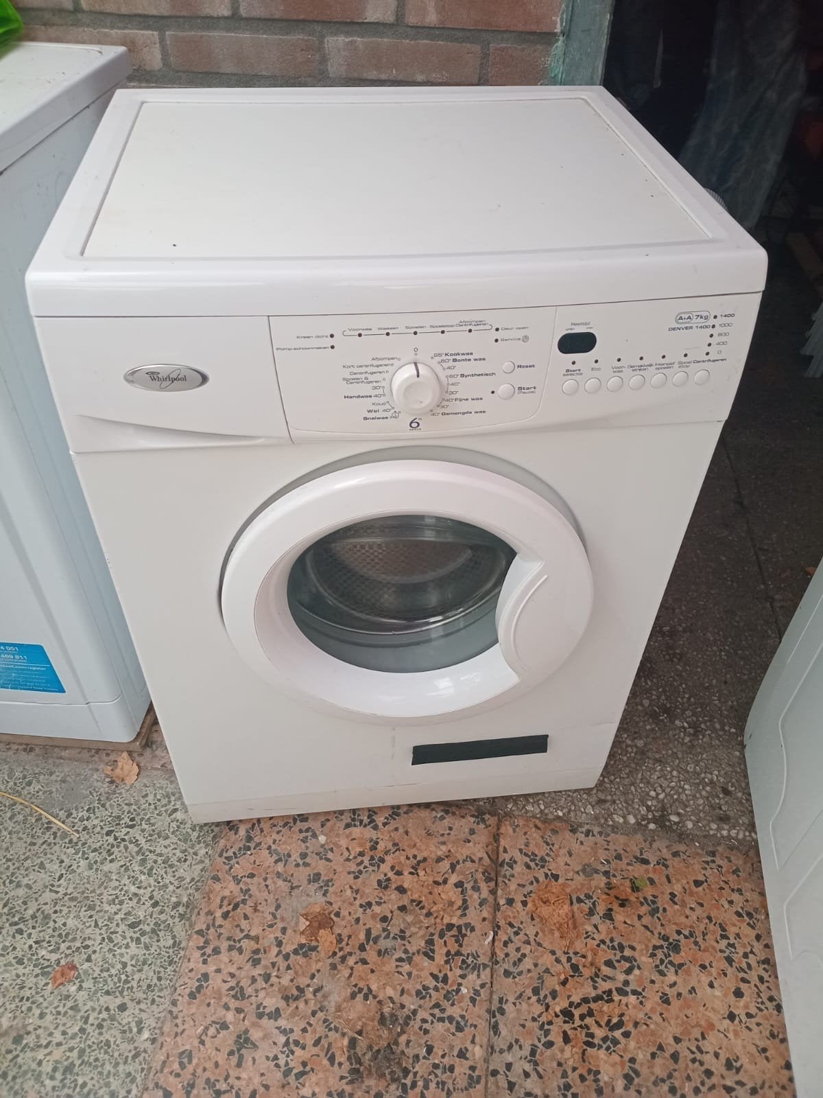 Whirlpool Wasmachine AWM 740 - Goede staat, Ophalen, Gebruikt, Voorlader, 85 tot 90 cm
