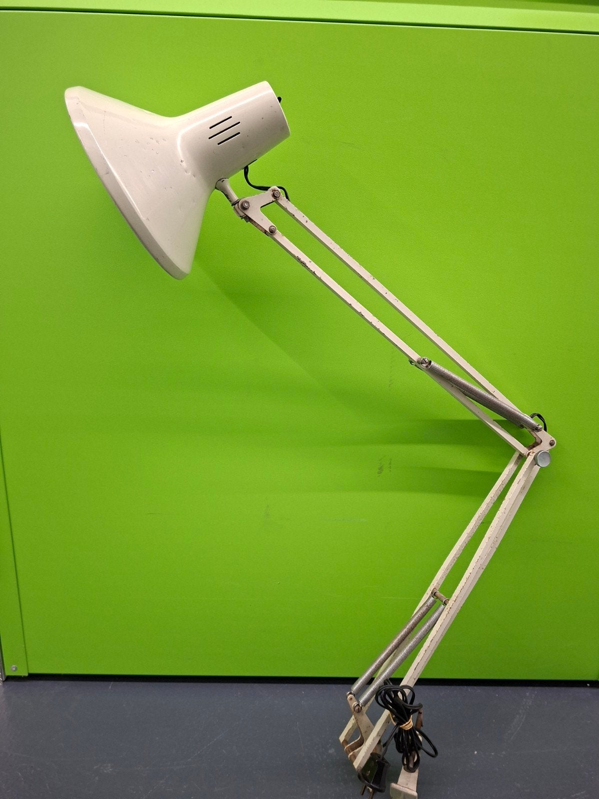 Originele vintage Luxo L-1P architectenlamp - Jac Jacobsen, Ophalen, Bureaulamp, Vintage, E27 (groot)