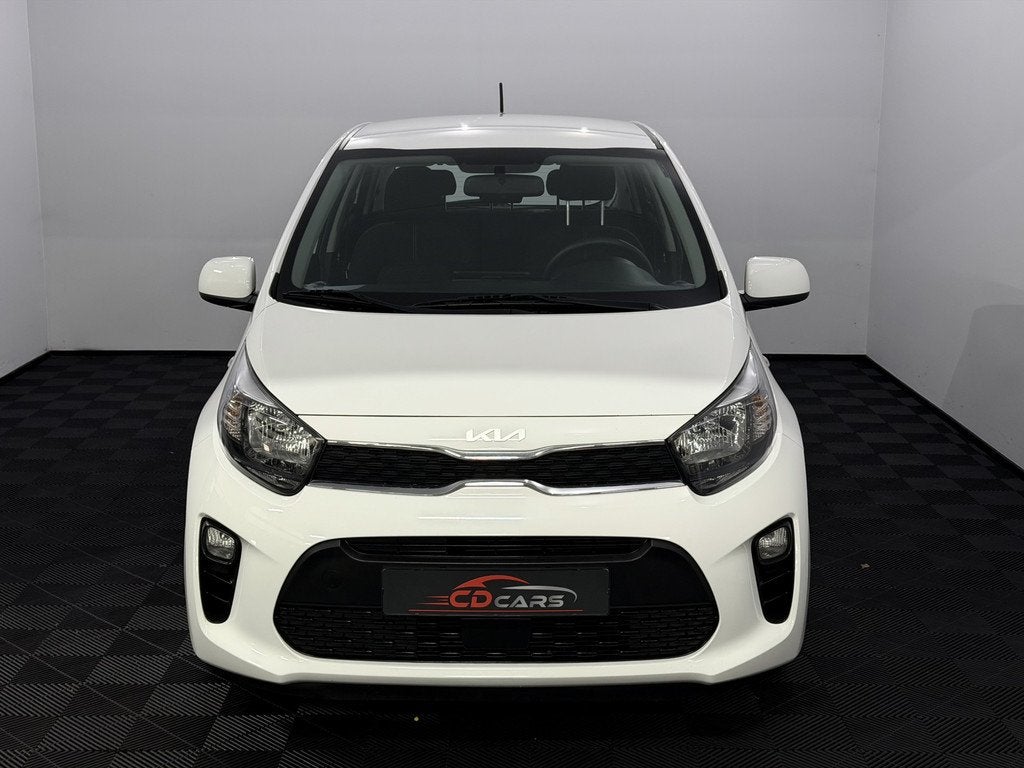 Kia Picanto 1.0 DPi ComfortLine 5p Airco, Cruise control, A, Voorwielaandrijving, Stof, Gebruikt, Wit