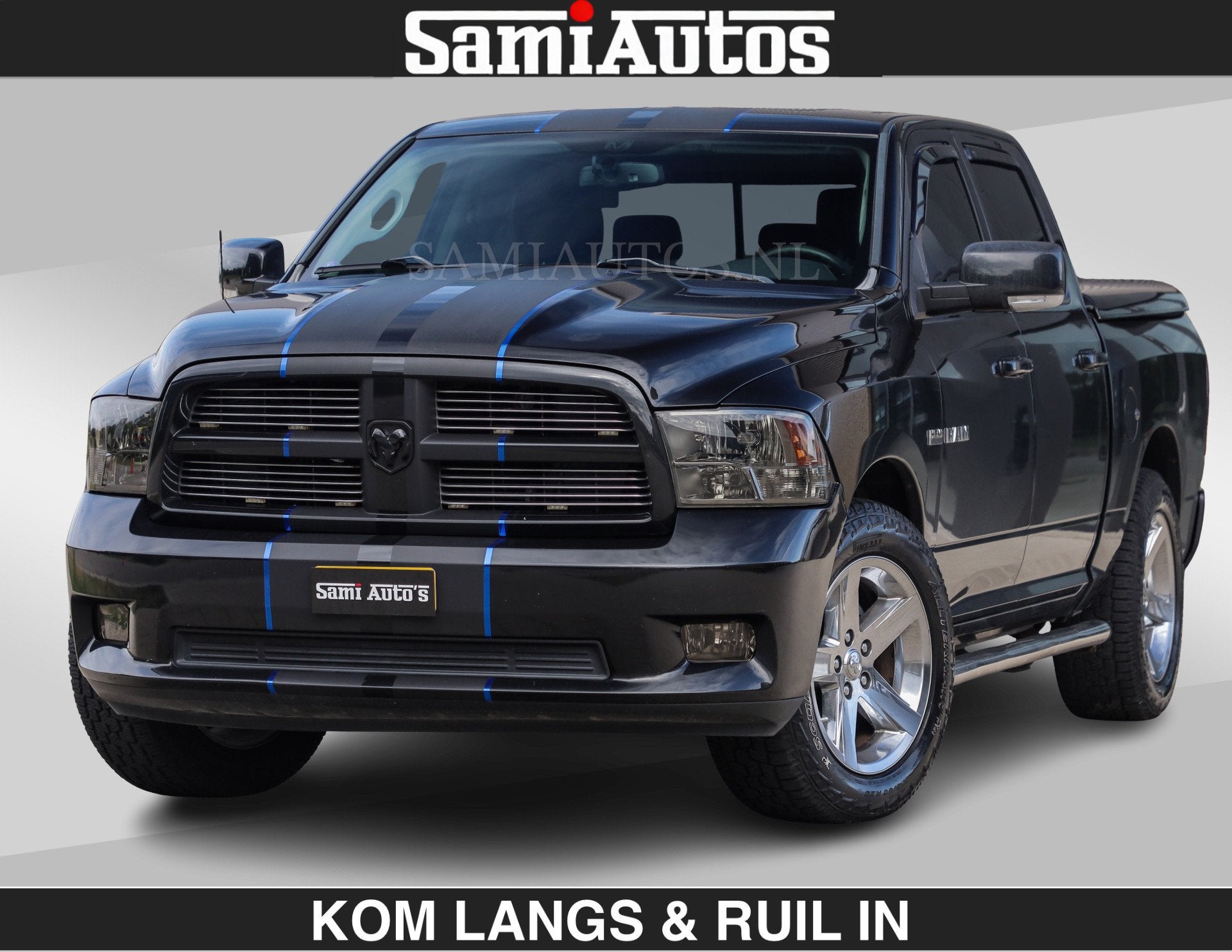 Dodge Ram SPORT | BLACK | 5.7 V8 HEMI | DC | ZEER DIK | 4X4, Automaat, Euro 5, Gebruikt, 5654 cc