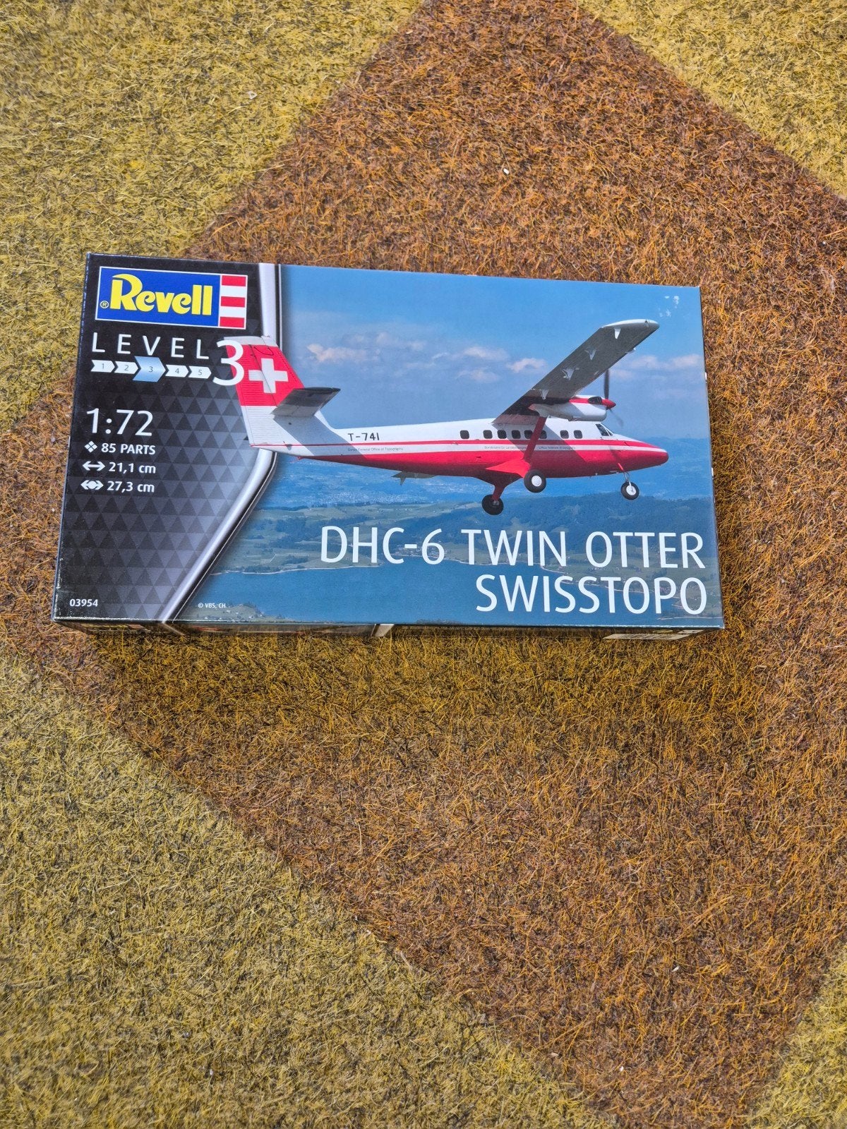 Revell 03954 DHC-6 TWIN OTTER SWISSTOPO, 1:72 tot 1:144, Revell, Nieuw, Ophalen of Verzenden