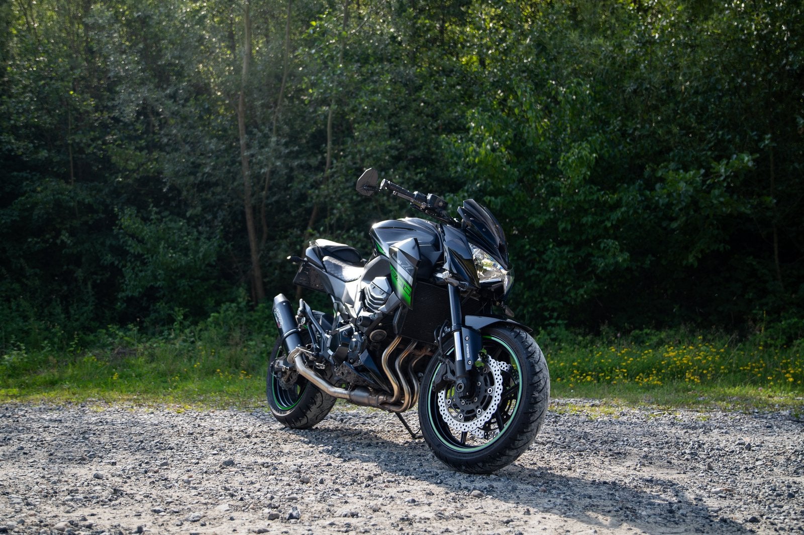Kawasaki Z800E 70Kw, Ophalen