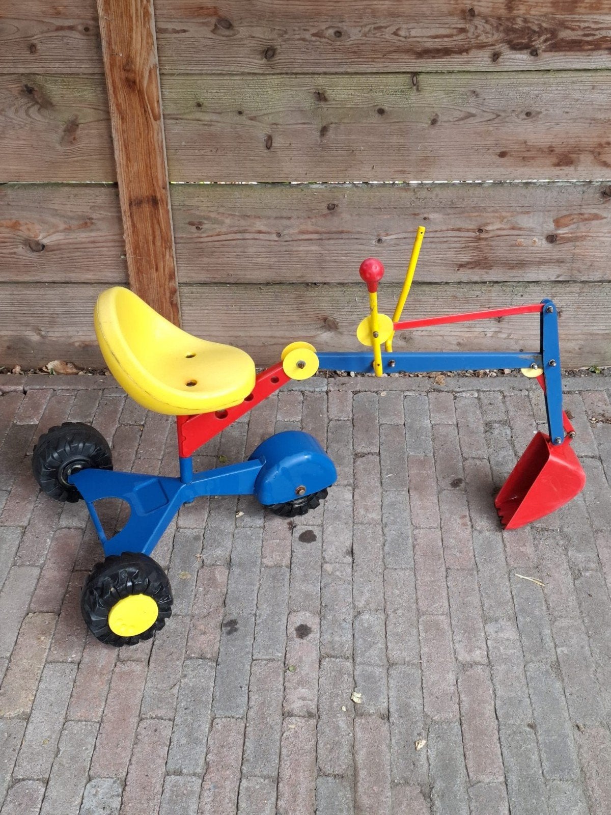 Rolly Toys zit loop graafmachine zand zandbak, Kinderen en Baby's, Speelgoed | Buiten | Voertuigen en Loopfietsen, Ophalen, Gebruikt