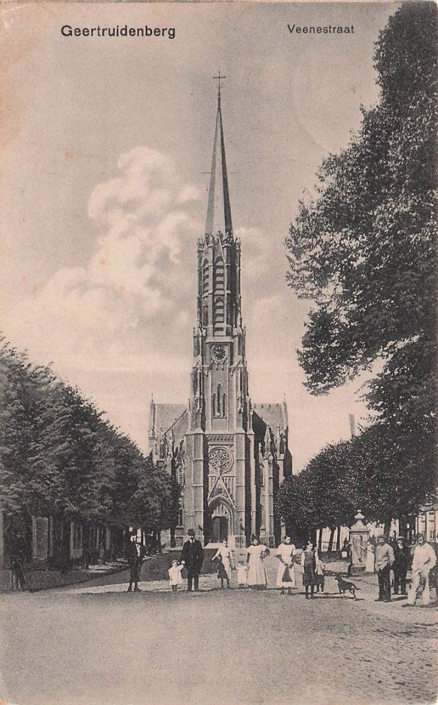 703-319-029 Geertruidenberg Veenestraat, Verzamelen, Ansichtkaarten | Nederland, Verzenden, Voor 1920, Noord-Brabant