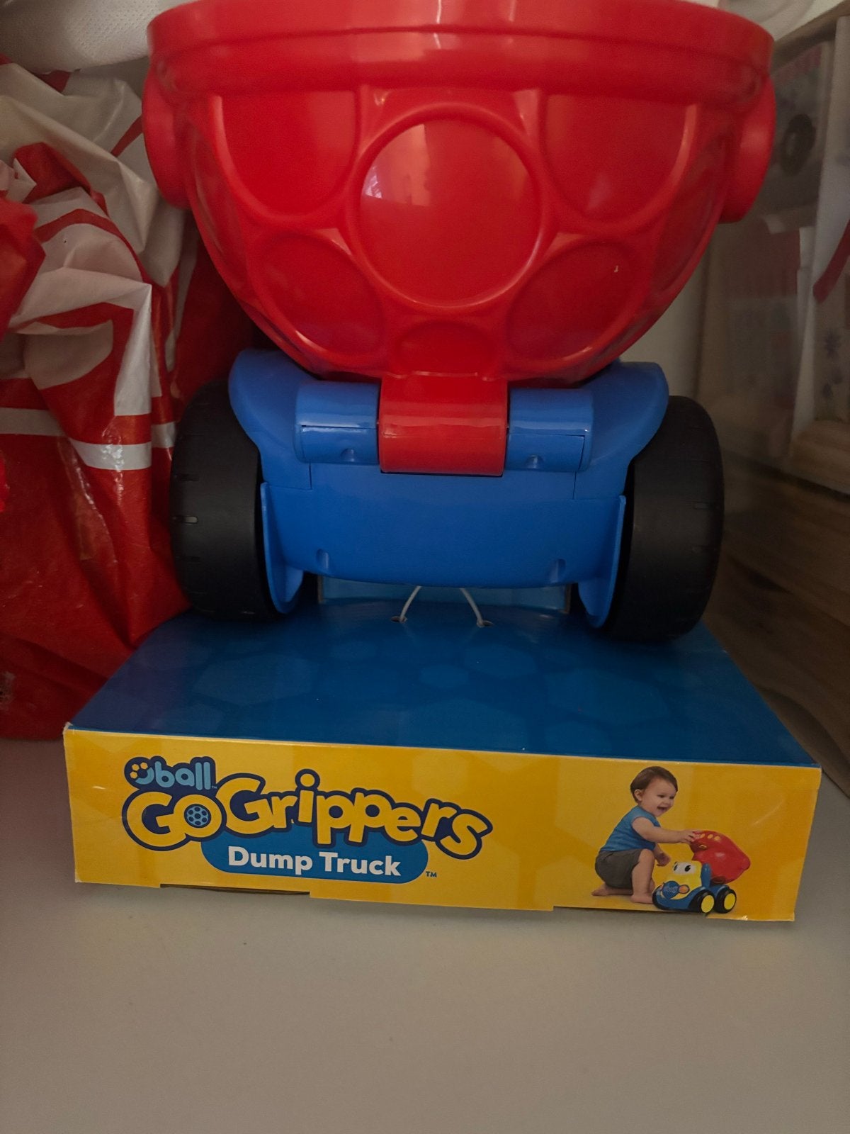 Nieuwe Oball Go Grippers Kiepwagen - Ongebruikt Speelgoed, Ophalen of Verzenden, Nieuw, Auto, Met wieltjes