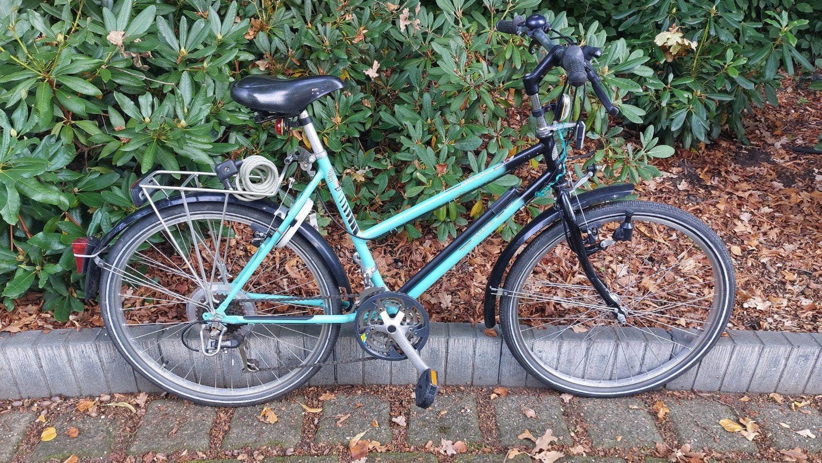 dames fiets, Gebruikt, Velgrem, Versnellingen, 50 tot 53 cm