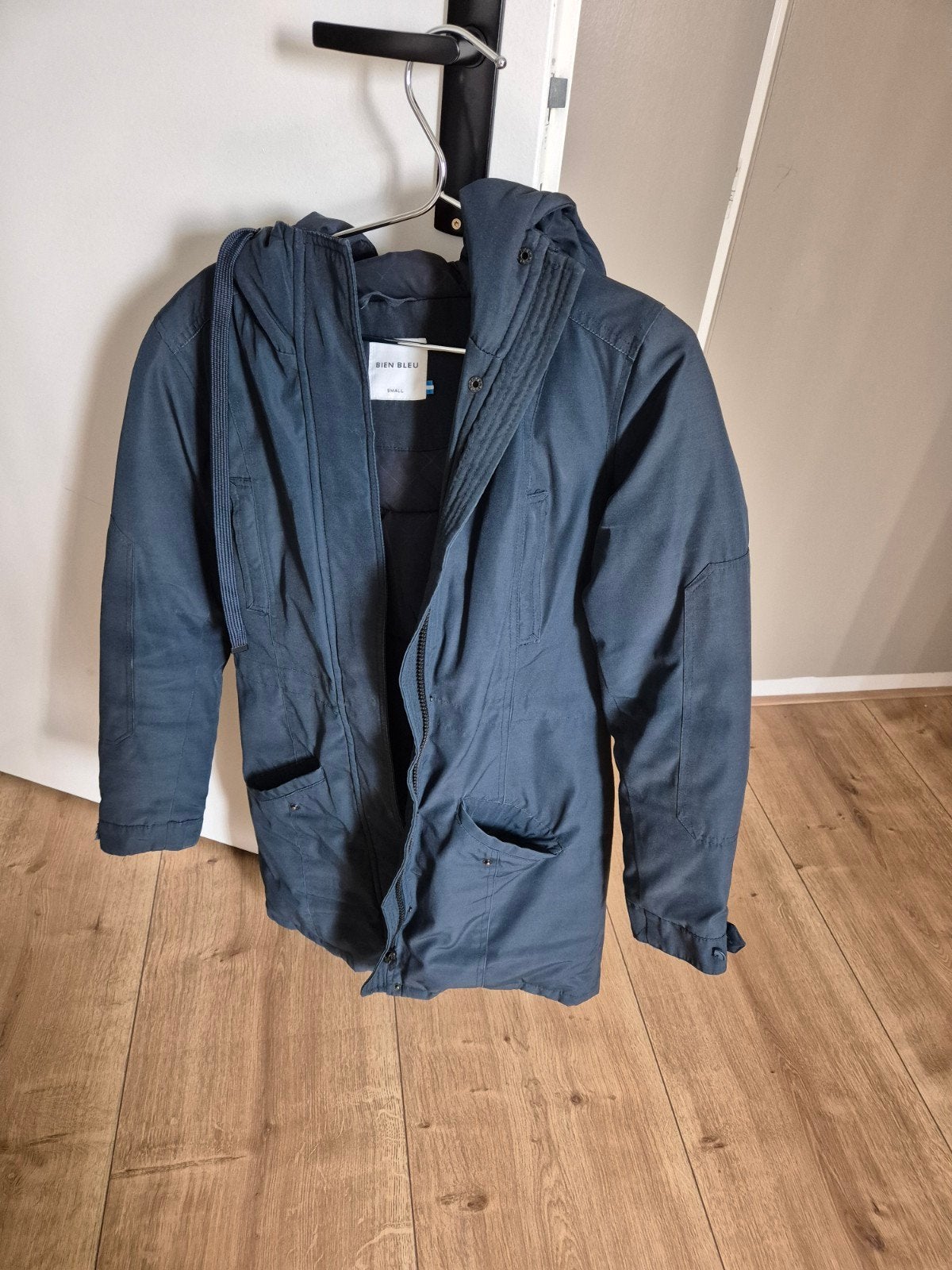 winterjas bien blue small, Ophalen, Blauw, Bien blue, Gedragen