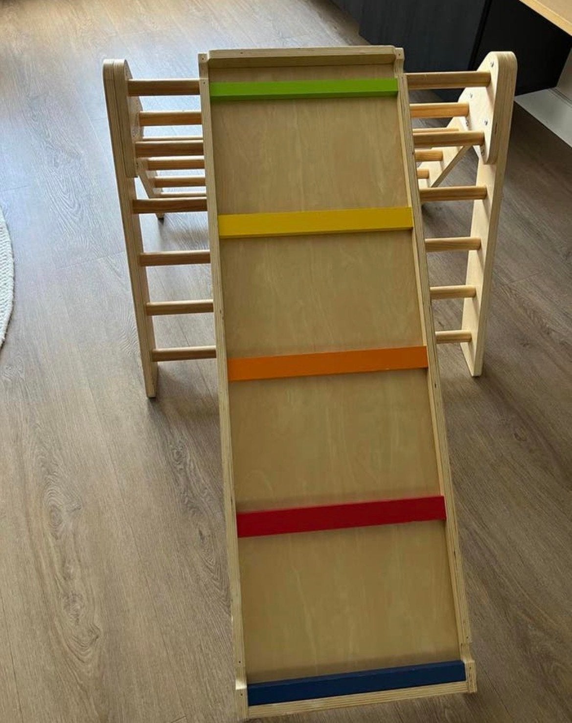Playtive Klimrek met Glijbaan - Zo goed als nieuw, Ophalen, Zo goed als nieuw, Klimwand, Aanbouwonderdeel