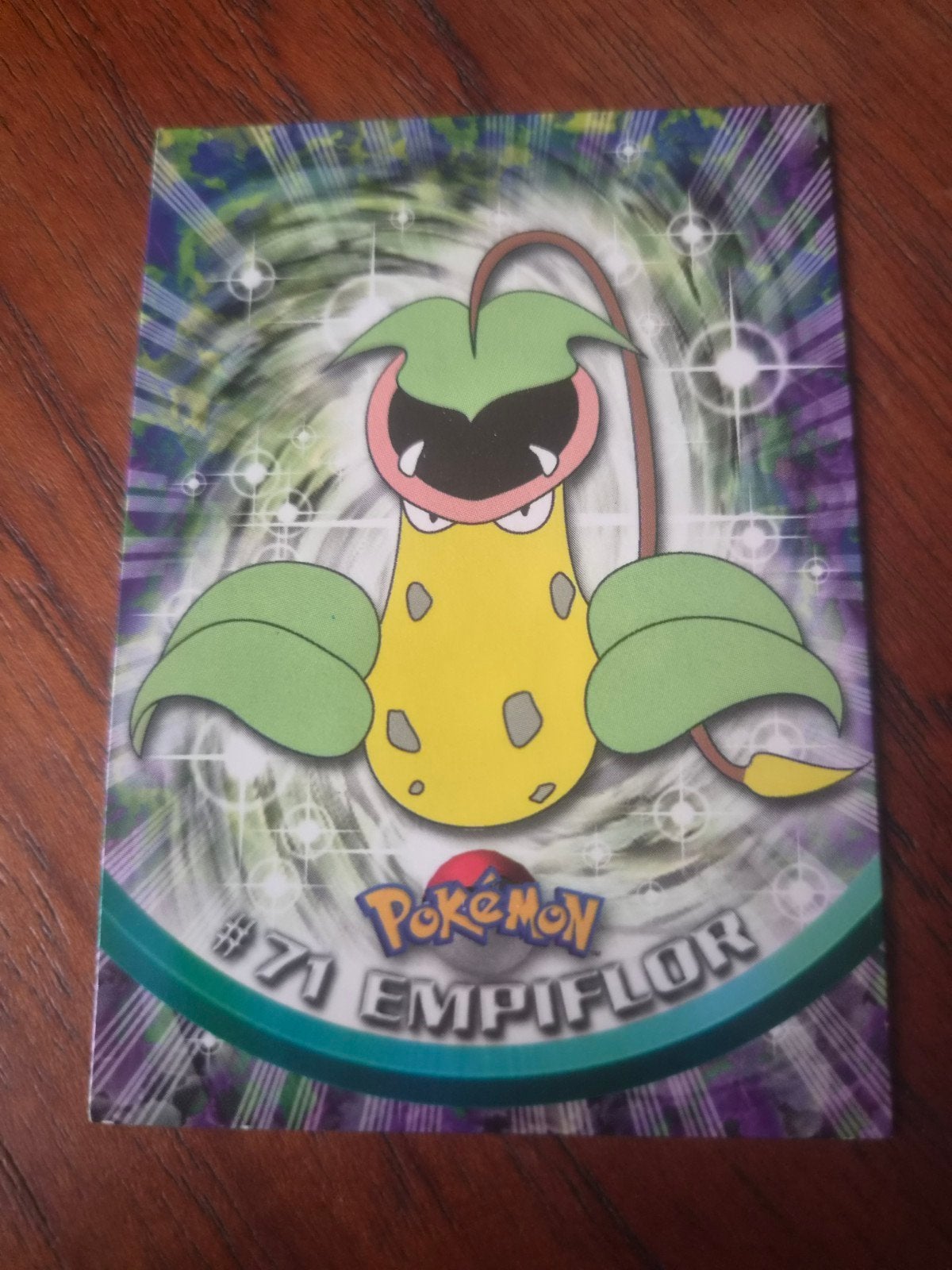 Pokémon Empiflor #71 Topps Trading Card - Eerste Editie, Ophalen of Verzenden