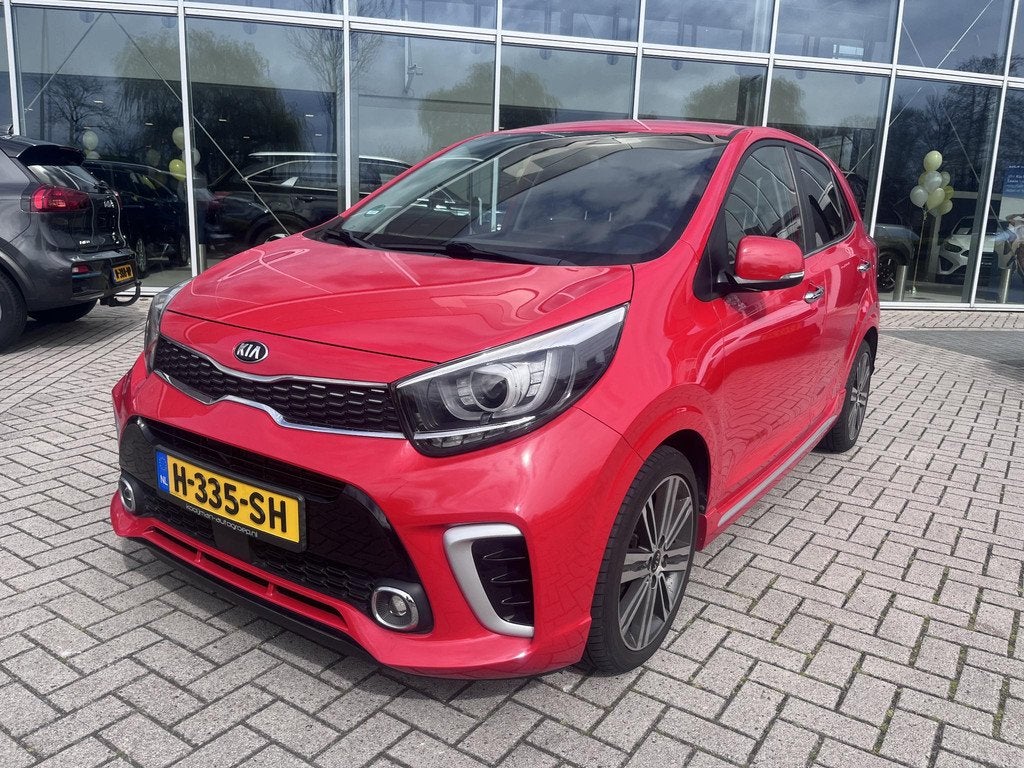 Kia Picanto 1.0 T-GDI GT-Line Nav|Camera|Lmv| 100PK!, Auto's, Kia, Voorwielaandrijving, 101 pk, Gebruikt, 920 kg