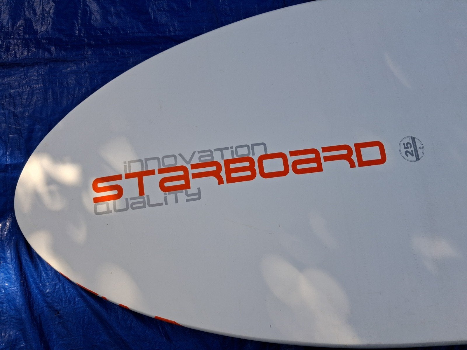 Starboard AtomiQ duo 124 softdek zwaardvin zgan, Watersport en Boten, Ophalen, Minder dan 250 cm, Zo goed als nieuw, Starboard