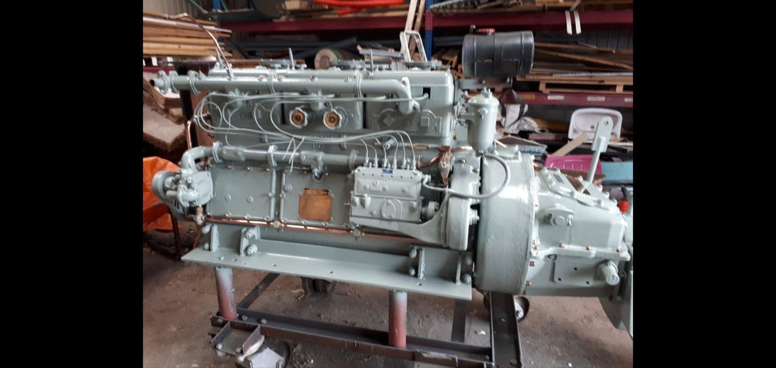 Lister JK 6, watergekoeld, lister voor sleepboot, werkschip, Doe-het-zelf en Verbouw, Motoren, Ophalen, Dieselmotor