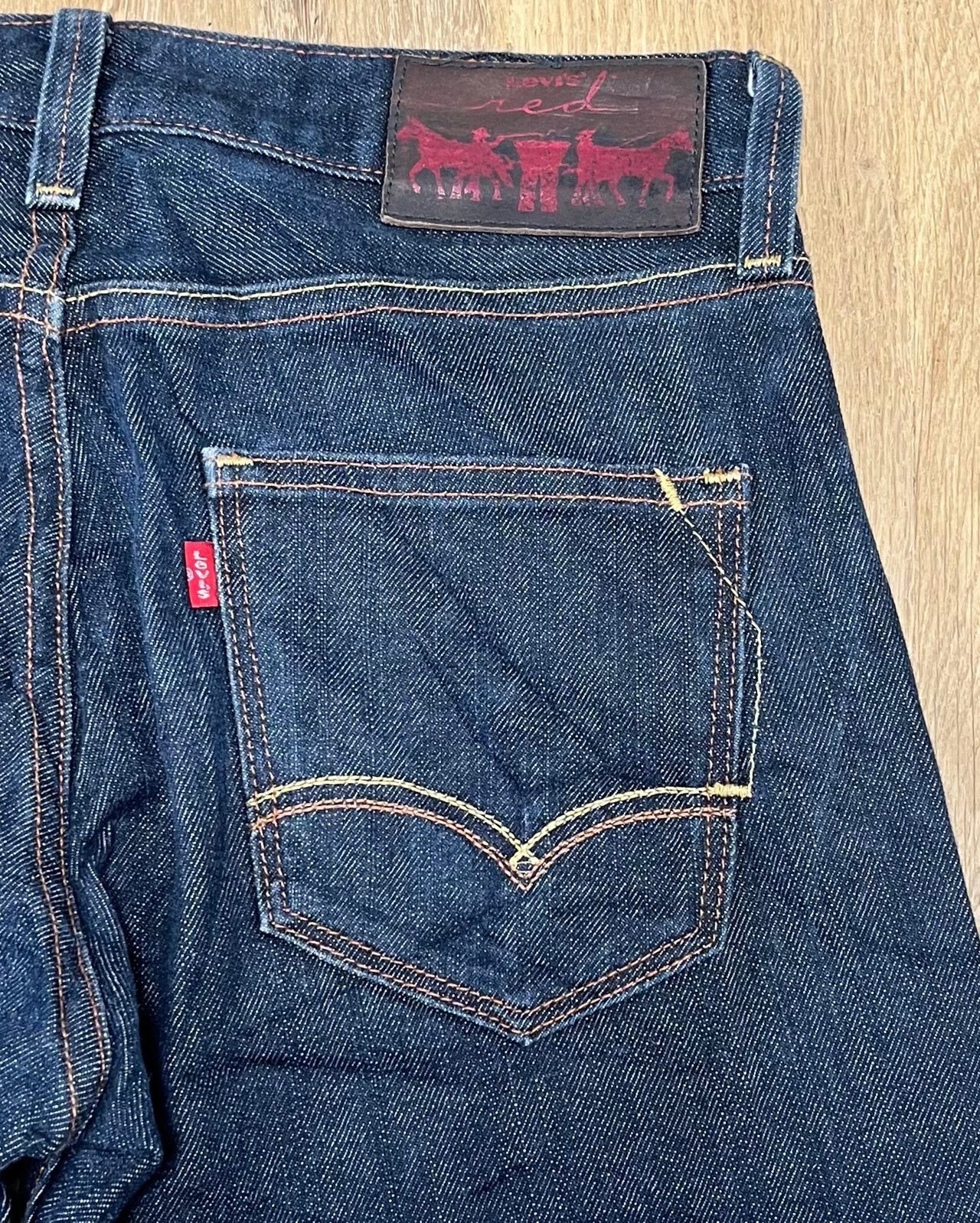 Levi’s RED Boot bootcut jeans marineblauw - Maat W30 L32, Ophalen of Verzenden, Zo goed als nieuw, Blauw, W30 - W32 (confectie 38/40)